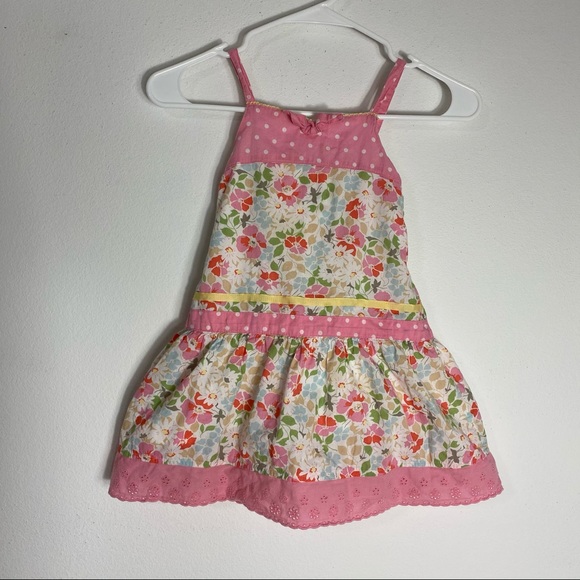 Oshkosh Floral Tank Dress 4T